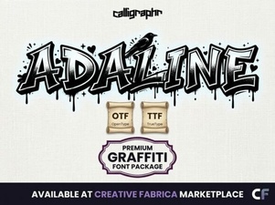 Adaline Font: a Stylish Typeface for Creative Projects
