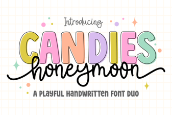 Candies Honeymoon Font: Sweet Script for Creative Projects